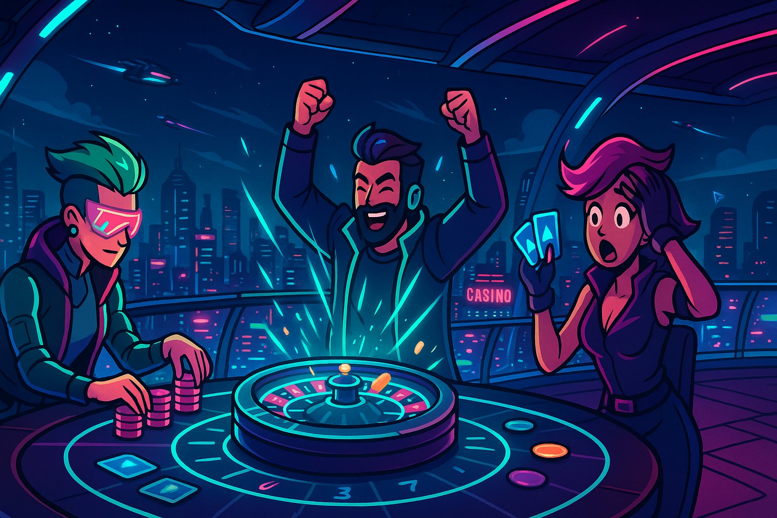 mn7777 Slots hero image showing a warm mobile entertainment atmosphere